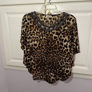 Lavish Brown Top Size M